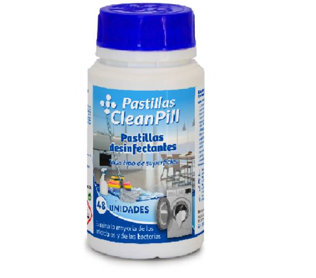 Pastillas Desinfectantes Superficies Cleanpill